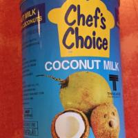 Coconut Milk, Chef'S Choice 13.5 Fl Oz · Classic Thai coconut milk for cooking. Product of Thailand, from fresh coconut. Thick and co...