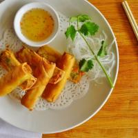 Lumpia · Vegetable spring roll.