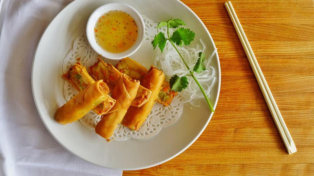 Lumpia · Vegetable spring roll.