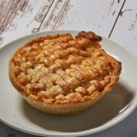 Spiced Apple Pie · Buttery handmade pie crust with a blend of sweet and tart apples with spice blend filling. F...
