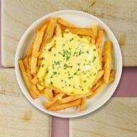 Cheese Fries  · (Vegetarian) Idaho potato fries cooked until golden brown and garnished with salt and melted...