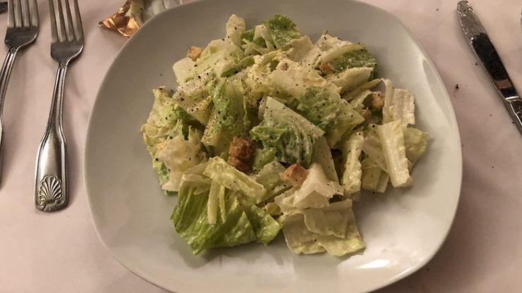 Caesar Salad · Romaine Lettuce and Croutons with Caesar Dressing.