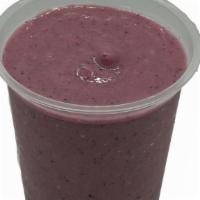 Berry Berry Acai · Organic fruit smoothie with organic acai puree, organic strawberries, organic blueberries, o...