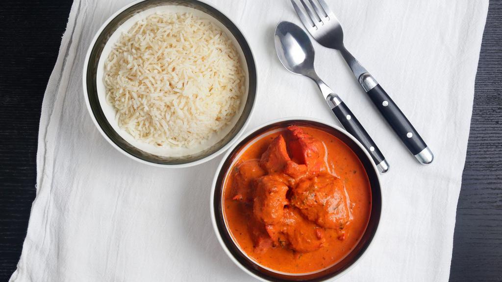 Chicken Tikka Masala · Famous Indian chicken curry, made with perfectly grilled chicken cubes in tikka sauce.