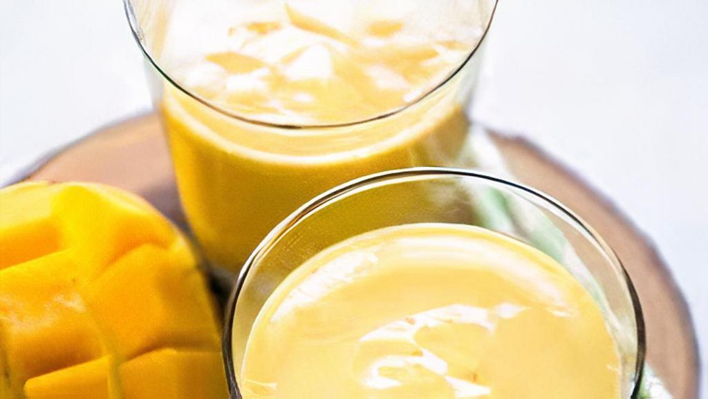 Mango Lassi · A traditional Indian drink made with mango and yogurt.
