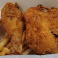 Mix Chicken Combo (2 Pieces) · 2 pieces Mix with French Fries