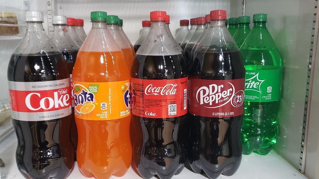 20 Oz Soda · Pepsi, coke, Sprite,  ginger ale, grape, diet coke, diet Pepsi