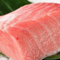 Blue Fin O-Toro A La Carte · Blue Fin fat tuna belly served as sushi or sashimi