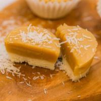 Caramel Fudge · coconut oil, coconut butter, maple syrup, shredded coconut, cashew butter, vanilla extract, ...