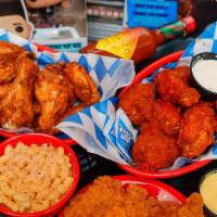 20 Piece Wings · 20 wings of your choice (boneless, traditional, Crispys OG) tossed in your favorite Crispy's...