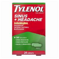 Tylenol Sinus And Headache Caplets · 24 ct
