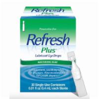 Refresh Plus Single Use Eye Drops · 30 ct