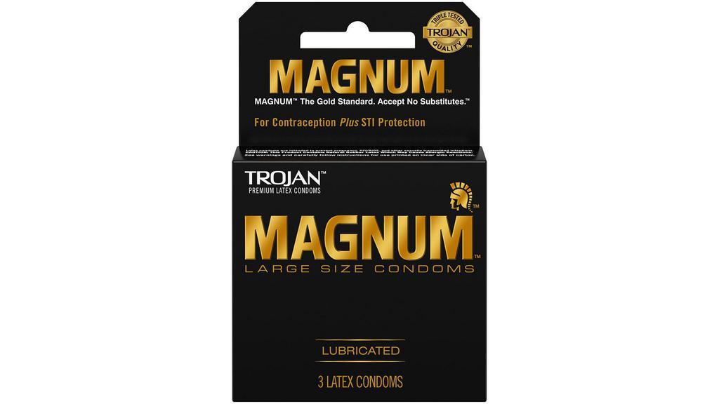 Trojan Magnum Condoms · 3 ct