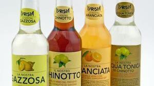 Lurisia Sparkling Soda · All natural Italian sodas. Choose from Chinotto, Aranciata or Gazzosa.