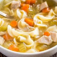 Soup Du Jour · Bowl of our hearty homemade lentil vegetable soup