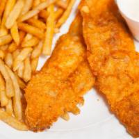 2 Pcs Whiting Fish With Fries & Soda · 