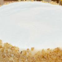 Classic Carrot Cake · Gluten free carrot cake! Three layers of carrot cake baked with fresh chopped carrots, pinea...