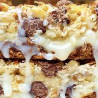 Magic Cookie Bar · Gluten free magic cookie bar! Started from the bottom with honey graham cracker crust to the...
