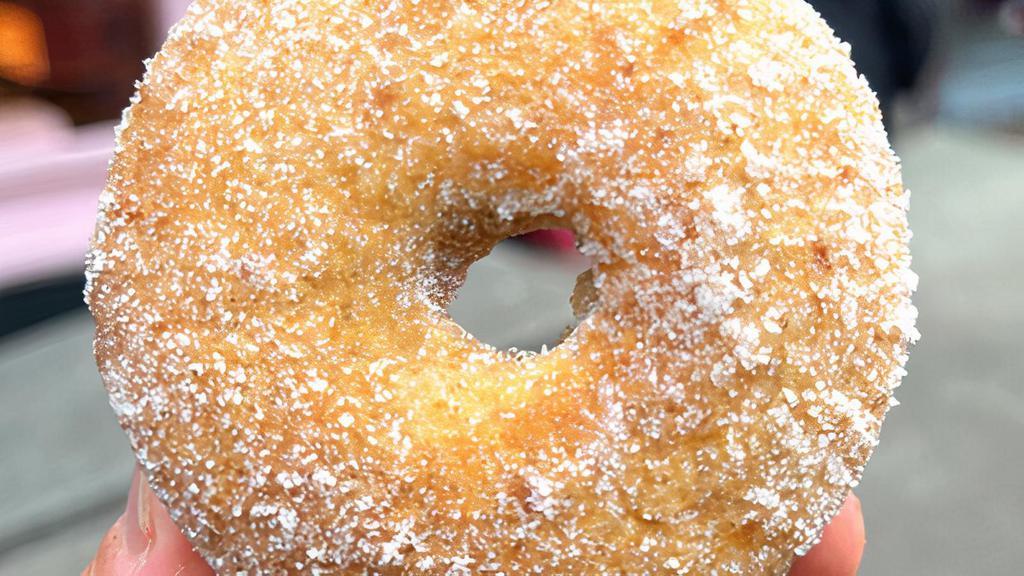 Apple Cider Donut · Gluten free and dairy free apple cider donut! These bad boys are dairy free and gluten free! Every doughnut is coated in cinnamon sugar and baked with fresh apple cider! Contains: egg Â· soy. Made in a facility that processes products that contain peanuts and tree nuts.