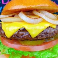 Boss Burger (Smoke) · 6 oz smoked sauce Angus beef patty, comes with brioche burger bun, American cheese, lettuce,...