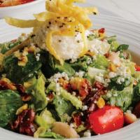 Chop Salad & Soup Combo - Available Until 3Pm · signature chop salad and bowl of soup