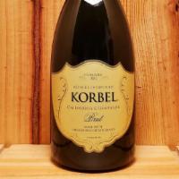Korbel Brut Organic (750 Ml) · KORBEL is the first U.S. producer to release a California Brut champagne made with organical...