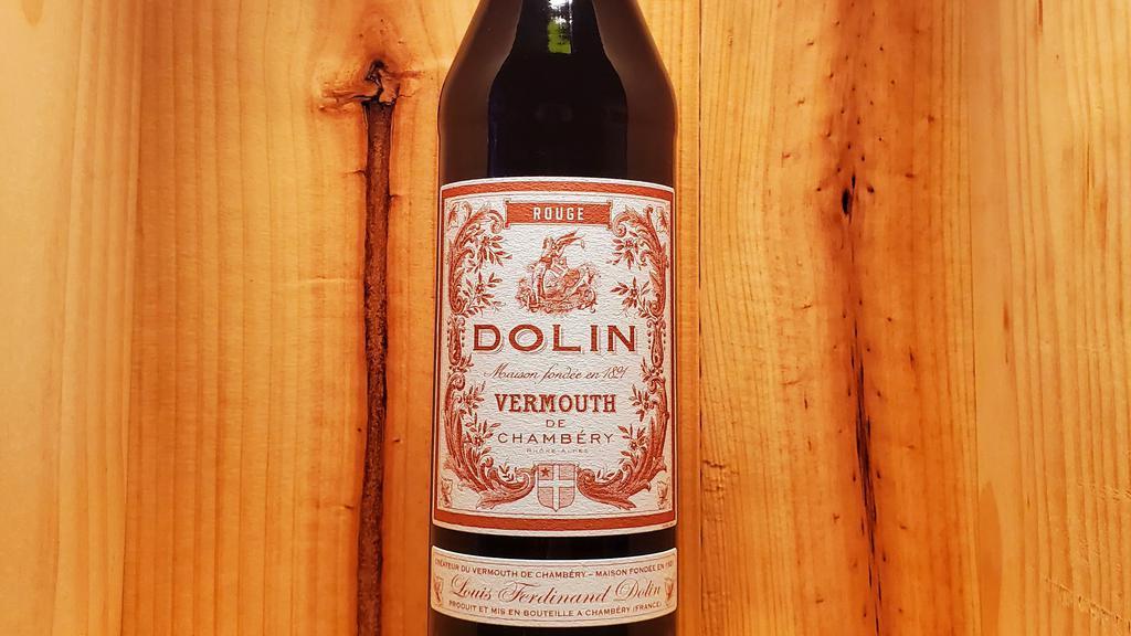 Dolin Vermouth Rouge - France | 750Ml · Made of fine wines and botanicals found in the Alpine Meadows above Chambéry. Nose of dried fruits, light honey, and florals. A big taste of toffee and sweetness with a lingering finish of bitter florals. Ideal as an aperitif or in cocktails.