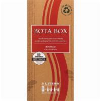 Bota Box Shiraz (3 L) · Bota Box Shiraz is rich and smooth, loaded with aromas and flavors of warm cherries, vanilla...