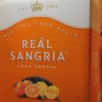 Real Sangria Blend | 3L, Abv 7-10% · Imported from Spain. Aromatized wine-based drink. Made with Spanish red wine and natural cit...