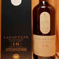 Lagavulin 16 Year Single Malt | 750Ml · One of the great classics from Islay. Remarkably balanced, with very dry and assertive flavo...