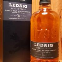 Ledaig 10 Year Single Malt | 750Ml · This aromatic single malt is the distillery's flagship expression. It's made with peated mal...