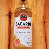 Bacardi Grapefruit | 1L · Flavored Rum. A white rum infused with pink grapefruit flavors for a refreshing sour and sem...