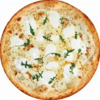 White Pizza By Slice · mozzarella, parmesan, ricotta, truffle oil