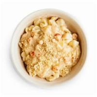 Ladled Lobster · classic mac, lobster bisque, pie crust topping
