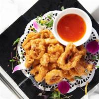 Crispy Calamari · Deep fried squid with Thai chili sauce.