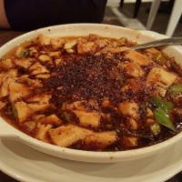 Ma Po Tofu · Popular, very spicy and vegetarian.