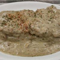 Skeeter'S Biscuits & Gravy · House-baked biscuits smothered with house-made pork sausage gravy
