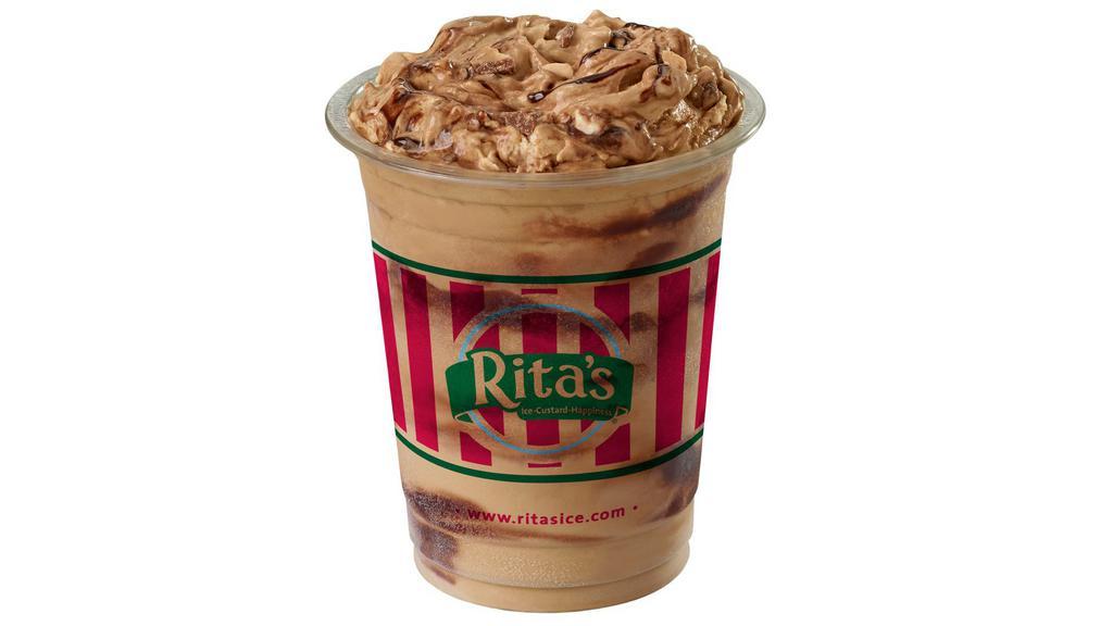 Chocolate Chocolate Crunch Concrete · Chocolate Custard blended with HEATH & Hot Fudge.