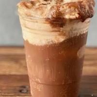 Chocolate Root Beer Float · chocolate ice cream, chocolate syrup, coco whip, cane sugar root beer