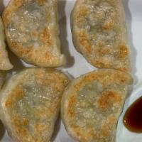 Pan Fried Dumplings · Six pieces
