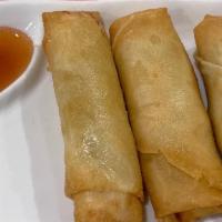 Spring Roll · Three pieces.