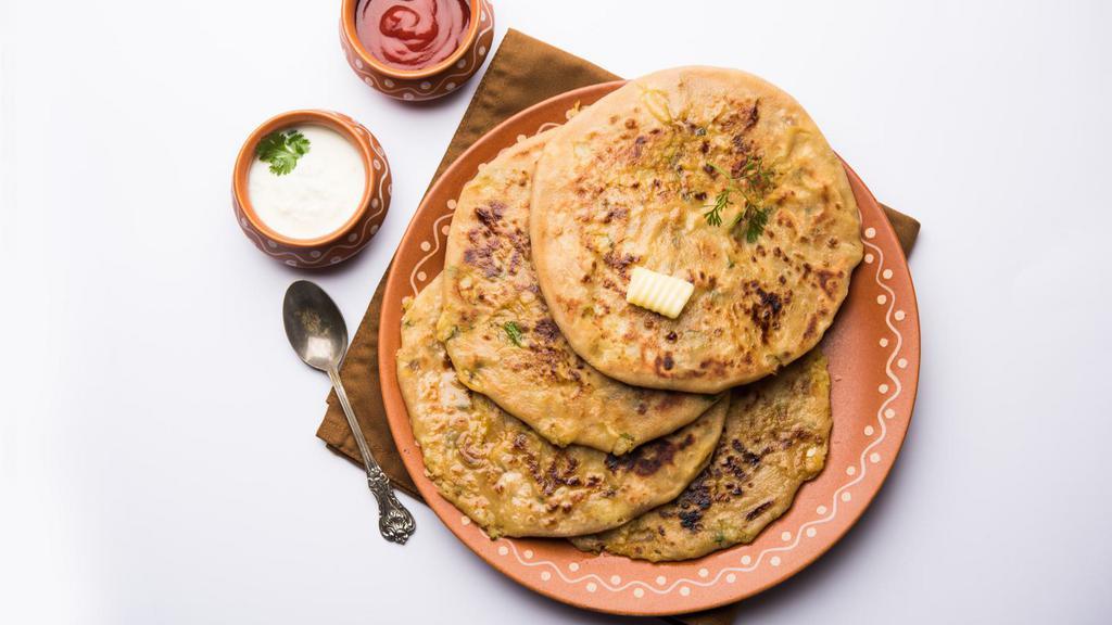 Cheese Naan · Fresh bread with cheese.