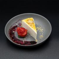 Twenty-Layer Crepes Cake · crumbled short bread, fresh berries, caramelized creme brûlée style