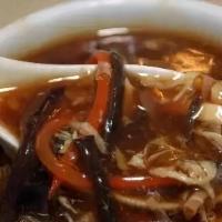 Hot And Sour Soup · Hot and spicy.