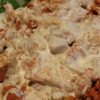 Chicken Breast & Kofta Kebab · With rice and salad.