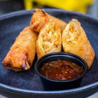 Housemade Chicken Cheese Spring Roll · New. Housemade with shredded chicken, blend of herbs, spices and finely shredded vegetables....
