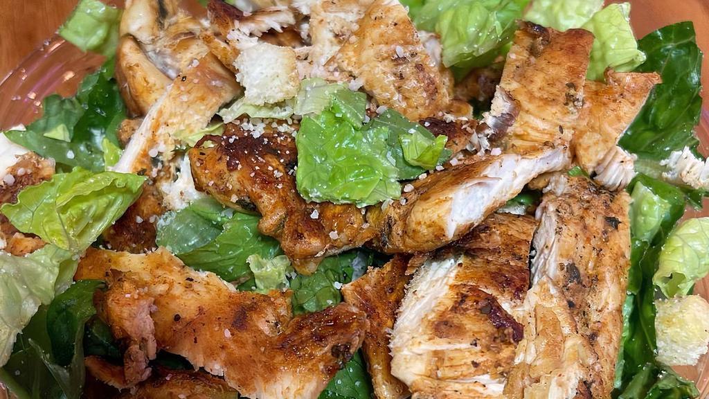 Caesar Salad · Add Grilled Chicken or shrimp for an additional charge.