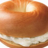 Plain Bagels With Cream Cheese · 