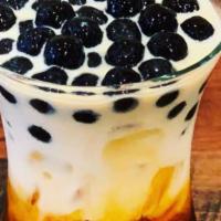 Bubble Thai Tea · Home brewed Thai tea with tapioca bubble