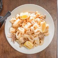 Fried Calamari · served with marinara sauce sweet, medium or hot